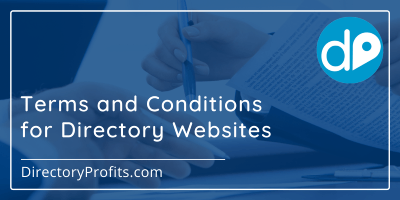 Terms & Conditions for Directory Websites